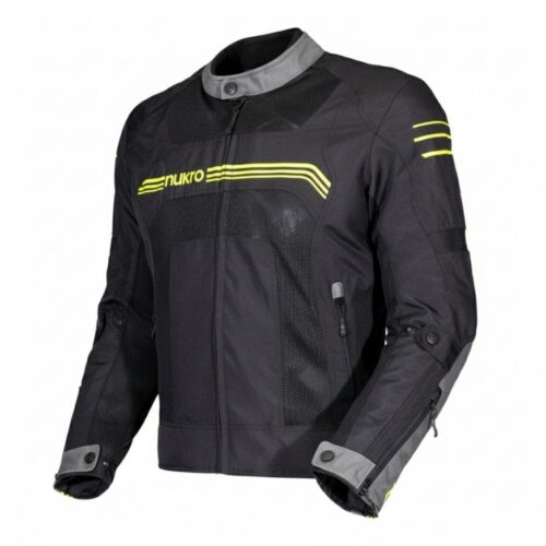Nukrowear Guardio Sarı Erkek 3 Mevsim Motosiklet Ceketi