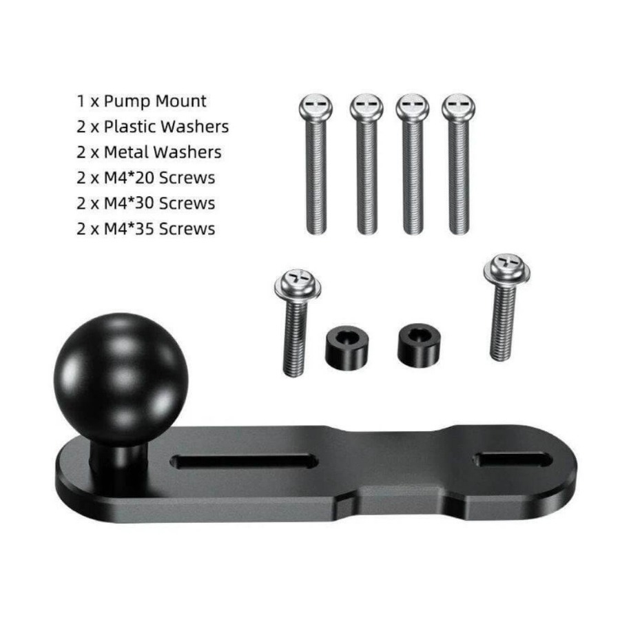 25mm Motosiklet Fren / Debriyaj Rezervuar Kapağı Montaj Tabanı - Görsel 2