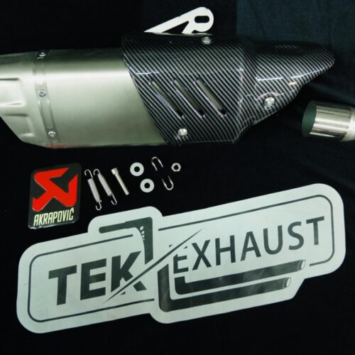 YENI MODEL AKREP PERFORMANS EGZOZ – GRİ – RACING LINE