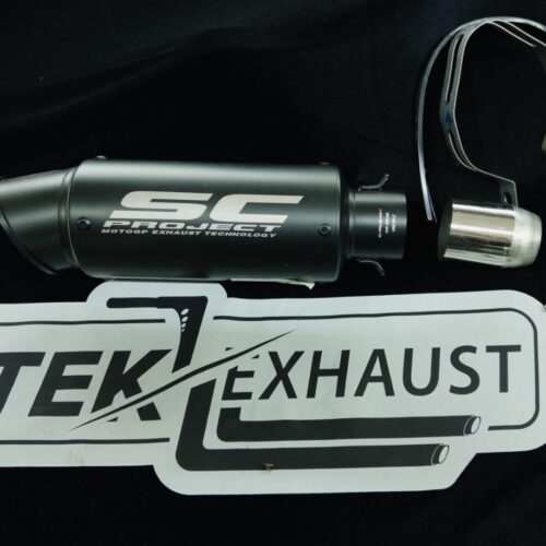 SC Project Performans Universal Tüp Egzoz – Black / Siyah