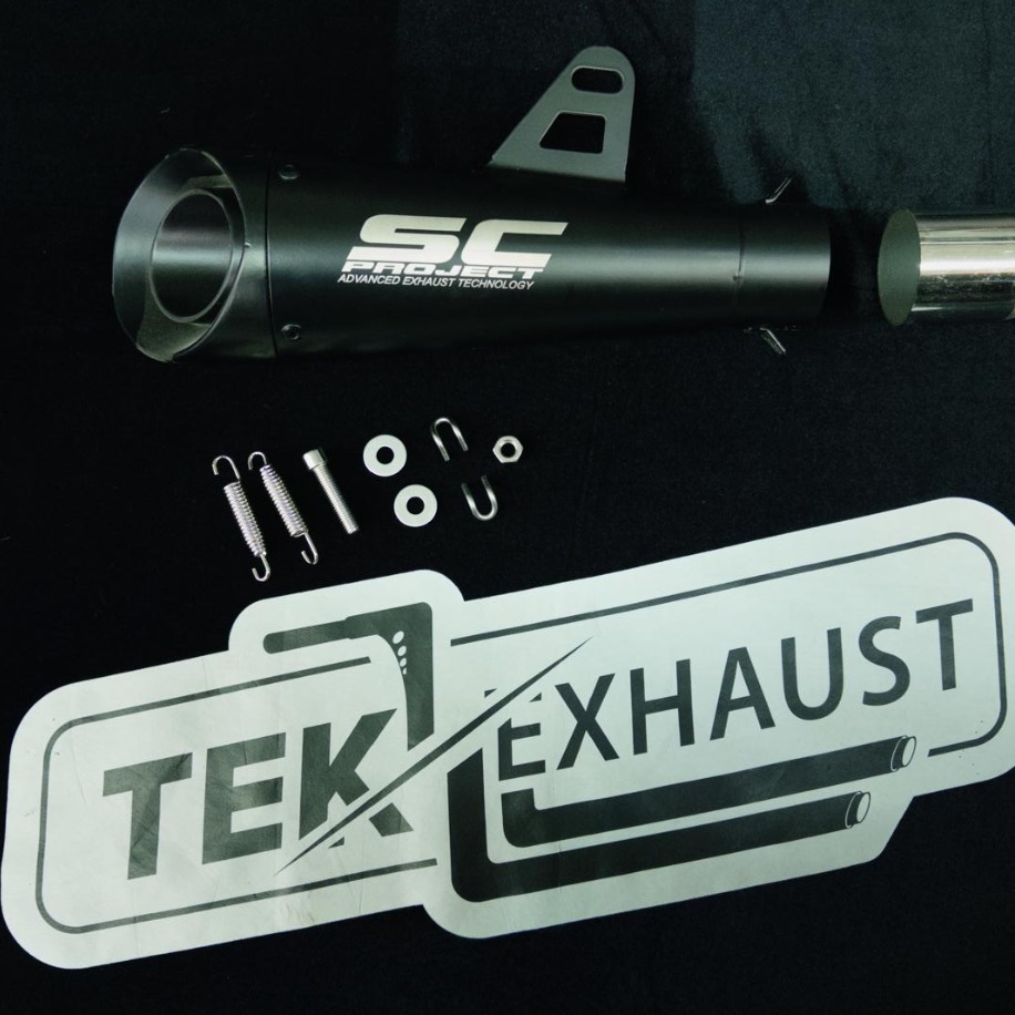 SC Project Tüp Egzoz – Siyah